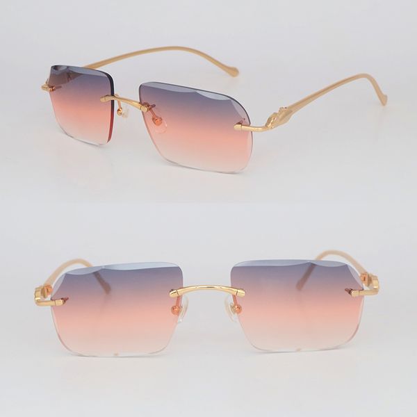 new metal rimless sunglasses for women designer diamond cut fashion sun glasses protection outdoor design c84074cu sunglass large square sun, White;black
new metal rimless sunglasses for women designer diamond cut fashion sun glasses protection outdoor design c84074cu sunglass large square sun, White;black