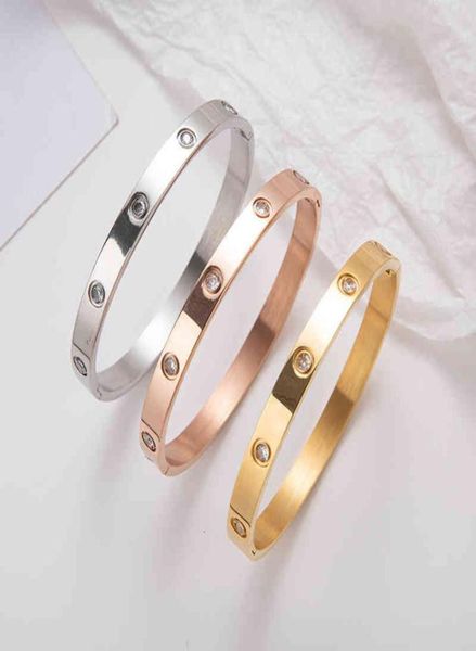 fashion fashion zircon bracelet stainless steel diamond inlaid couple titanium bracelet female7284545, Black
fashion fashion zircon bracelet stainless steel diamond inlaid couple titanium bracelet female7284545, Black
