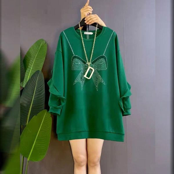 dresses casual fashion diamonds fleece solid color dresses 2022 women's clothing autumn long sleeve ruffles spliced round neck dress, Black;gray
dresses casual fashion diamonds fleece solid color dresses 2022 women's clothing autumn long sleeve ruffles spliced round neck dress, Black;gray