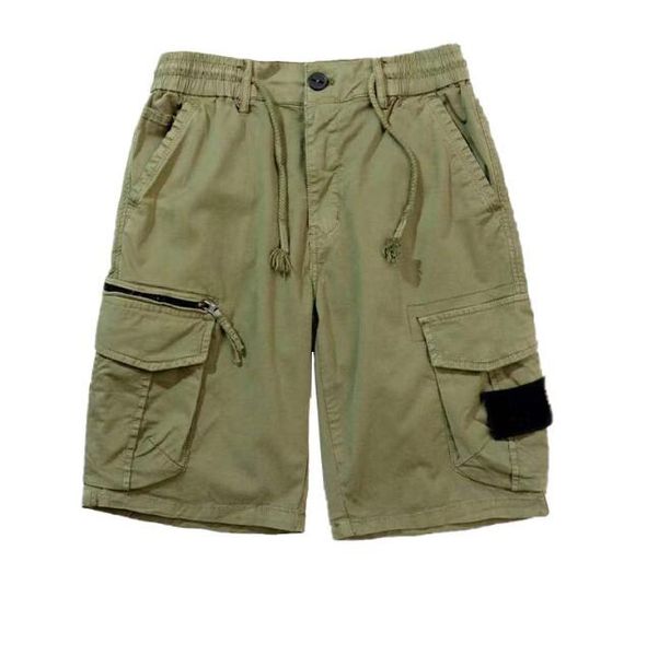 men's overalls shorts in summer loose five thin zipper three-dimensional pocket shorts, White;black
men's overalls shorts in summer loose five thin zipper three-dimensional pocket shorts, White;black