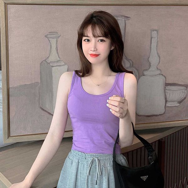 suspended summer purple tank with korean version slim fit women's 2023 new fashion, White
suspended summer purple tank with korean version slim fit women's 2023 new fashion, White