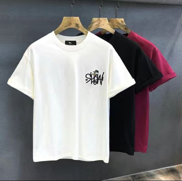 2022 new mens womens designer t shirts printed fashion man t-shirt cotton casual tees short sleeve luxury hip hop streetwear tshirts s-5xl, White;black
2022 new mens womens designer t shirts printed fashion man t-shirt cotton casual tees short sleeve luxury hip hop streetwear tshirts s-5xl, White;black