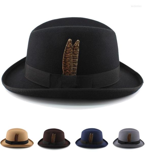 berets men women feather band wool blend homburg hats woolen fedora caps trilby sunhat travel party adjustable uk ml us 7 187 32641434, Blue;gray
berets men women feather band wool blend homburg hats woolen fedora caps trilby sunhat travel party adjustable uk ml us 7 187 32641434, Blue;gray