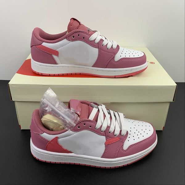 basketball shoes jumpman 1 low og white pink barb outdoor sneakers with original box
basketball shoes jumpman 1 low og white pink barb outdoor sneakers with original box