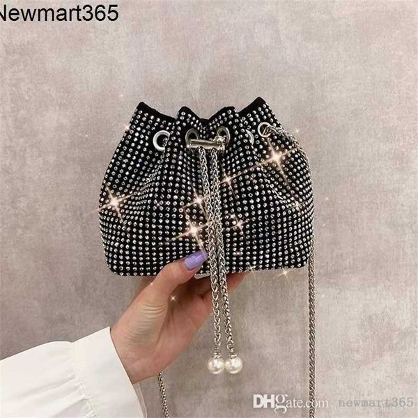 summer small bucket bag womens 2023 new diamond shoulder bags chain drawstring fashion trend crossbody bags, Red;black
summer small bucket bag womens 2023 new diamond shoulder bags chain drawstring fashion trend crossbody bags, Red;black