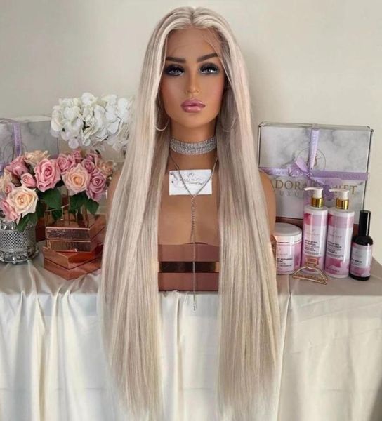 closures glueless long icy platinum blonde synthetic soft hair lace front for white women 26inches transparent silky straight1988458, Black;brown
closures glueless long icy platinum blonde synthetic soft hair lace front for white women 26inches transparent silky straight1988458, Black;brown
