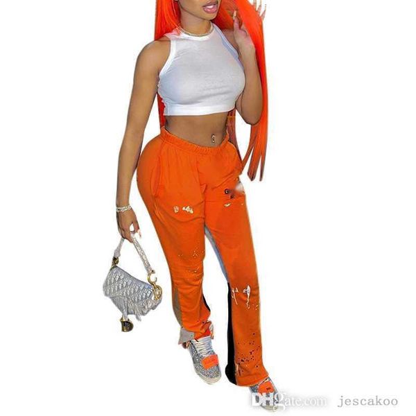 women stacked sports casual pants designer sports leggings fashion graffiti letter printed loose high waist sweatpants, Black;white
women stacked sports casual pants designer sports leggings fashion graffiti letter printed loose high waist sweatpants, Black;white