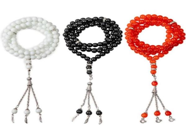 beaded strands 2pc 8mm tasbih prayer beads stone islamic misbaha rosary muslim islam moon tasbeeh sibha 99 hand bracelets8908876, Black
beaded strands 2pc 8mm tasbih prayer beads stone islamic misbaha rosary muslim islam moon tasbeeh sibha 99 hand bracelets8908876, Black