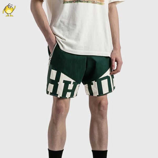 men's shorts green blue black rhude shorts men woman zipper pocket drawstring inside mesh joggers splice streetwear casual summer cloth, White;black
men's shorts green blue black rhude shorts men woman zipper pocket drawstring inside mesh joggers splice streetwear casual summer cloth, White;black