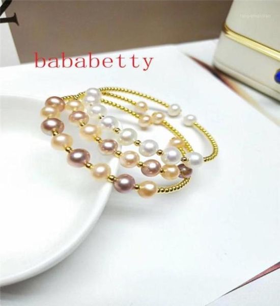 beaded strands natural freshwater 67mm white multicolor pearl handmade bracelets can be resized17938842, Black
beaded strands natural freshwater 67mm white multicolor pearl handmade bracelets can be resized17938842, Black