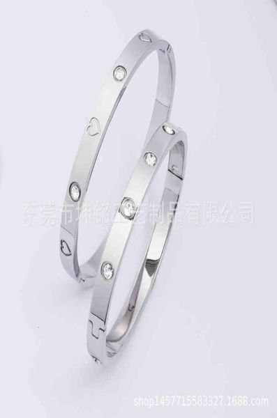 fashion fashion stainless steel diamond inlaid love men and women039s lovers bracelet gift bracelet jewelry6832860, Black
fashion fashion stainless steel diamond inlaid love men and women039s lovers bracelet gift bracelet jewelry6832860, Black