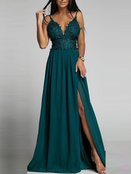 dresses spaghetti strap high waist women party solid dress summer v neck casual long dress elegant chic femme backless loose club dress, Black;gray
dresses spaghetti strap high waist women party solid dress summer v neck casual long dress elegant chic femme backless loose club dress, Black;gray