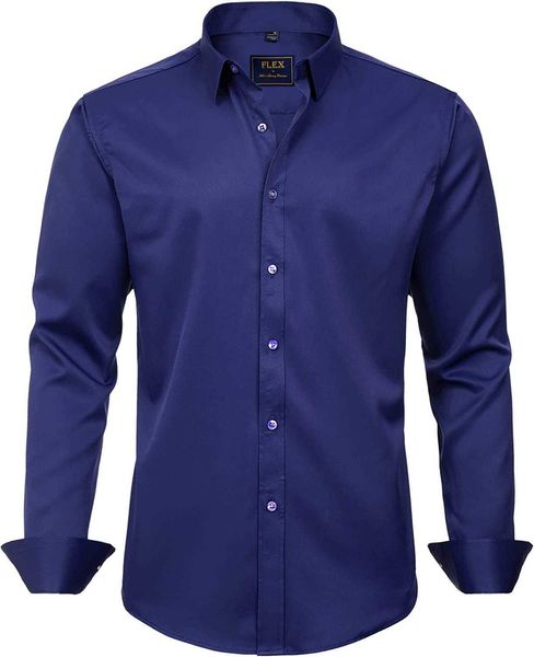 ver men's formal shirt solid j. color long sleeve elastic wrinkle formal shirt business casual button up shirt pwin, White;black
ver men's formal shirt solid j. color long sleeve elastic wrinkle formal shirt business casual button up shirt pwin, White;black