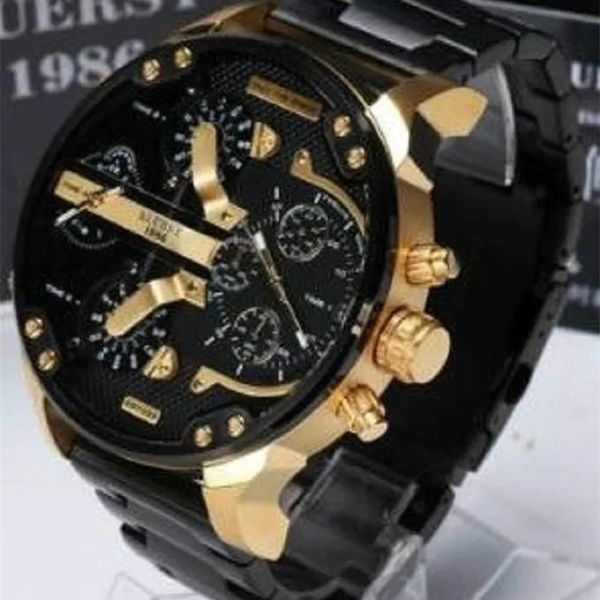 luxury super brand stainless steel watch men's large dial quartz dz fashion luxury business men's watch, Slivery;golden
luxury super brand stainless steel watch men's large dial quartz dz fashion luxury business men's watch, Slivery;golden