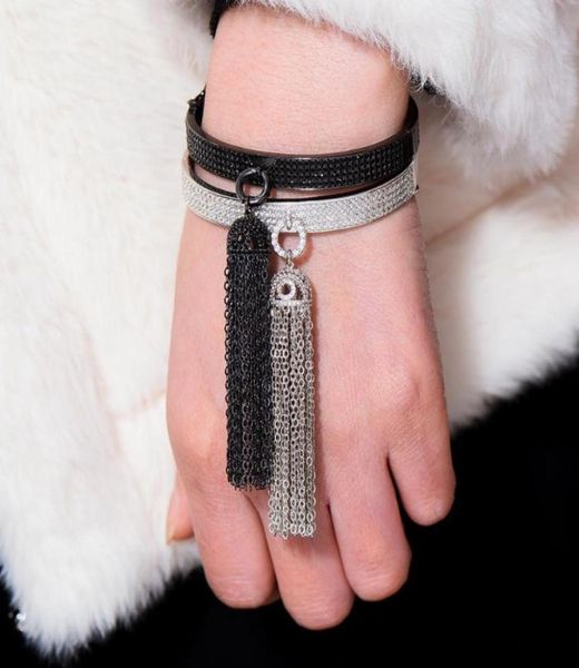 romantic luxury chains tassel bangle bracelet for girl women wedding engagement party show jewelry9121551, Black
romantic luxury chains tassel bangle bracelet for girl women wedding engagement party show jewelry9121551, Black