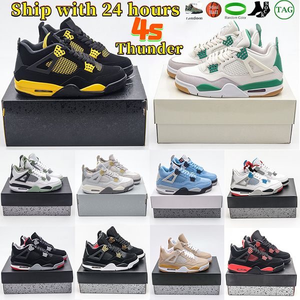 2023 mens womens basketball shoes 4 4s designer sports sneakers pine green thunder seafoam craft pn dust bred white oreo university blue men
2023 mens womens basketball shoes 4 4s designer sports sneakers pine green thunder seafoam craft pn dust bred white oreo university blue men