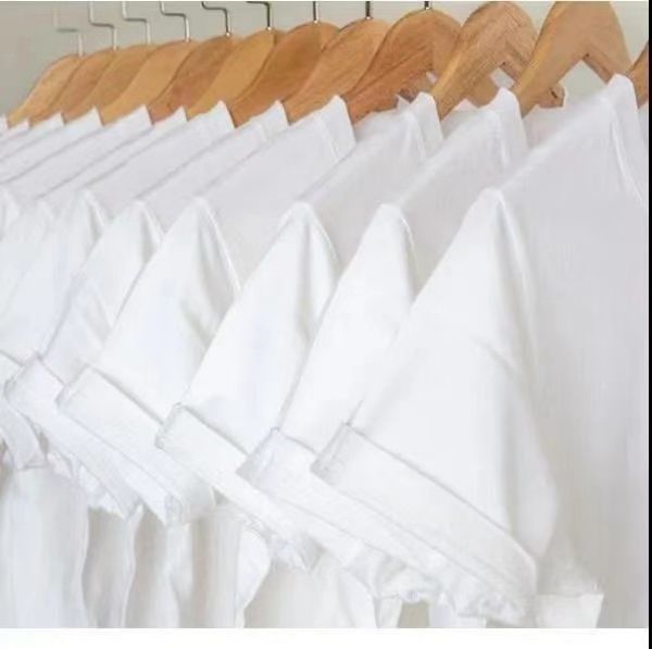 2023 men's senior designer men's t-shirt 100% cotton short sleeve bottom shirt men's and women's white underwear half sl, White;black
2023 men's senior designer men's t-shirt 100% cotton short sleeve bottom shirt men's and women's white underwear half sl, White;black