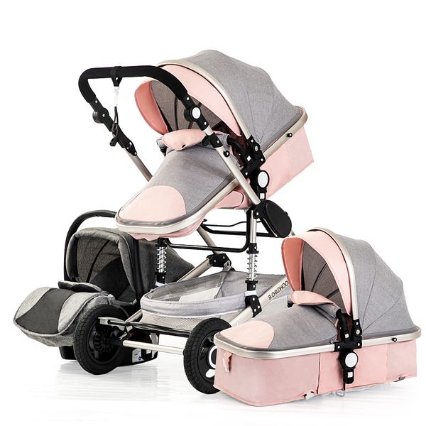 four wheels baby stroller alloy frame reclining carriage shock absorption folding varied color hand push light 3 in 1 popular rotate cart wi
four wheels baby stroller alloy frame reclining carriage shock absorption folding varied color hand push light 3 in 1 popular rotate cart wi