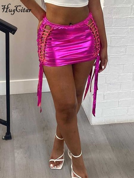 rukas pu leather high waist solid cut out pleated lace up mini skirts 2023 summer women fashion y2k party club clothes, Black
rukas pu leather high waist solid cut out pleated lace up mini skirts 2023 summer women fashion y2k party club clothes, Black