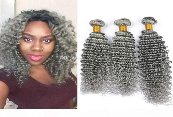 deep wave curly grey human hair 3 bundles 300g virgin peruvian hair extensions gray wavy hair weave double wefts mixed length7431017, Black;brown
deep wave curly grey human hair 3 bundles 300g virgin peruvian hair extensions gray wavy hair weave double wefts mixed length7431017, Black;brown