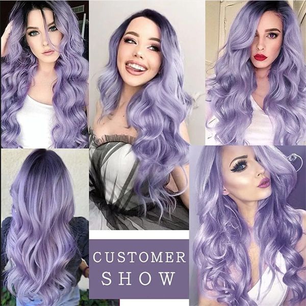 loose wave wigs heat resistant synthetic wig woodfestival middle hairline black roots daily wear women party
loose wave wigs heat resistant synthetic wig woodfestival middle hairline black roots daily wear women party