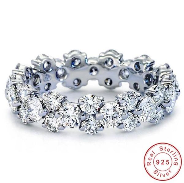 cluster rings eternity full lab diamond ring 925 sterling silver jewelry engagement wedding band for women bridal statement party 6982205, Golden;silver
cluster rings eternity full lab diamond ring 925 sterling silver jewelry engagement wedding band for women bridal statement party 6982205, Golden;silver