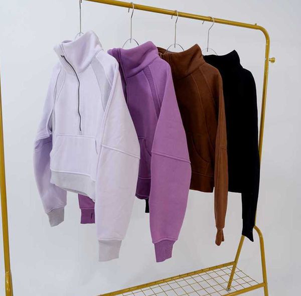 lulu jackets yoga coat lululemens women sports gyms outdoor stand collar jacket scuba oversized funnel neck half zip hoodies woman lady gilr, Gray
lulu jackets yoga coat lululemens women sports gyms outdoor stand collar jacket scuba oversized funnel neck half zip hoodies woman lady gilr, Gray
