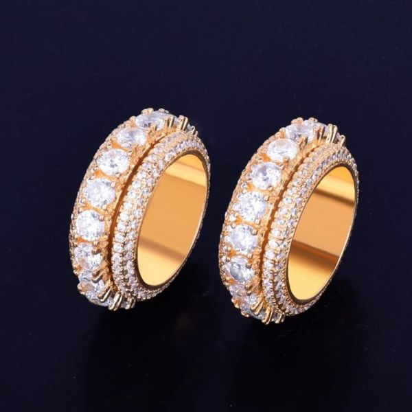 men039s rotating eternity ring women 18k gold color ice out cubic zircon fashion hip hop jewelry rotatable7431200, Golden;silver
men039s rotating eternity ring women 18k gold color ice out cubic zircon fashion hip hop jewelry rotatable7431200, Golden;silver