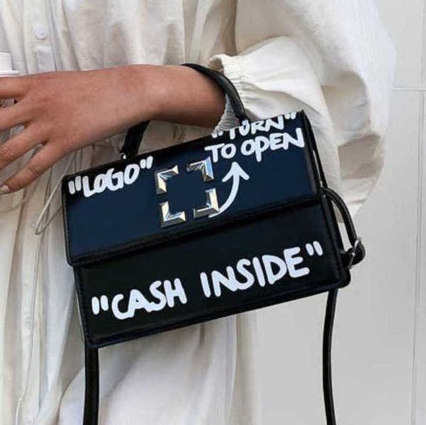 luxury women's hand fashion bag evening bags offs brand designers graffiti handbag letter backpack classic one shoulder purse ladies ha, Black;red
luxury women's hand fashion bag evening bags offs brand designers graffiti handbag letter backpack classic one shoulder purse ladies ha, Black;red