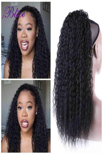 blice synthetic afro kinky curly hair ponytail 18quot drawstring ponytail extensions hairpieces with two plastic combs 2202086367923, Black;brown
blice synthetic afro kinky curly hair ponytail 18quot drawstring ponytail extensions hairpieces with two plastic combs 2202086367923, Black;brown