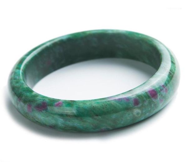 bangle genuine natural red green zoisite gem stone round fashion charm bracelets for women inner diameter 55mm13362923, Black
bangle genuine natural red green zoisite gem stone round fashion charm bracelets for women inner diameter 55mm13362923, Black