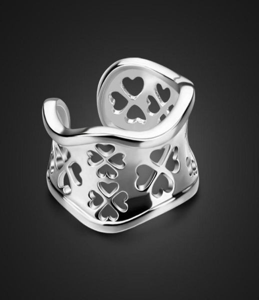 cluster rings personality fashion wide ring women 100 925 sterling silver clover flower can adjusted size solid jewelry gift3655404, Golden;silver
cluster rings personality fashion wide ring women 100 925 sterling silver clover flower can adjusted size solid jewelry gift3655404, Golden;silver