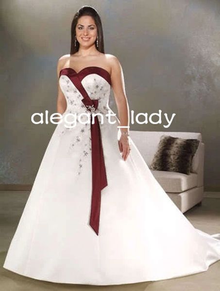 vintage white burgundy stain wedding dresses 2023 beaded embroidery strapless western country bridal gowns plus size
vintage white burgundy stain wedding dresses 2023 beaded embroidery strapless western country bridal gowns plus size