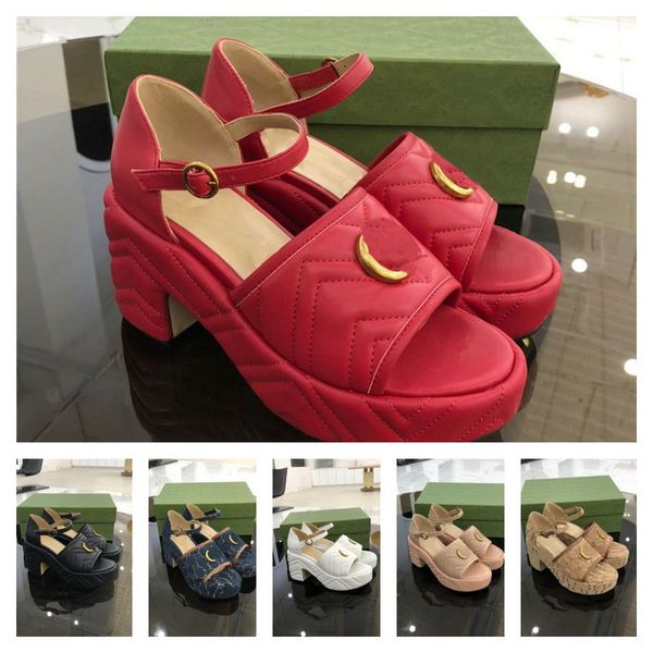 2020 high-heeled sandals designer wild wedge comfortable canvas shoes sandal the latest fashion goddess slope heel sandals, Black
2020 high-heeled sandals designer wild wedge comfortable canvas shoes sandal the latest fashion goddess slope heel sandals, Black