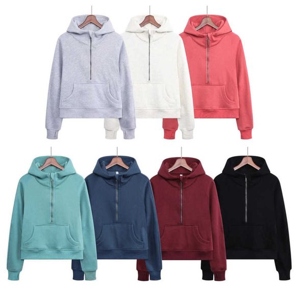 2023 lulus yoga sweatshirt scuba half zip hoody hoodies outdoor leisure lu sweatshirts gym clothes women new high end 63ess, Black
2023 lulus yoga sweatshirt scuba half zip hoody hoodies outdoor leisure lu sweatshirts gym clothes women new high end 63ess, Black