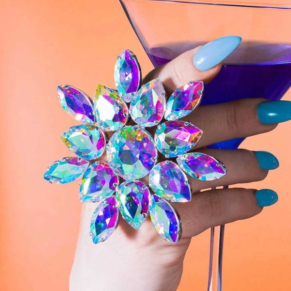 band rings bling rhinestone rylic chunky colorful open finger rings party jewelry for women crystal big round gemstone adjustable ring j2305, Silver
band rings bling rhinestone rylic chunky colorful open finger rings party jewelry for women crystal big round gemstone adjustable ring j2305, Silver