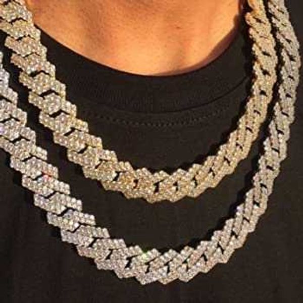hip hop gold plated 925 sterling silver vvs diamond zircon brass iced out miami cuban link chain necklace for men
hip hop gold plated 925 sterling silver vvs diamond zircon brass iced out miami cuban link chain necklace for men