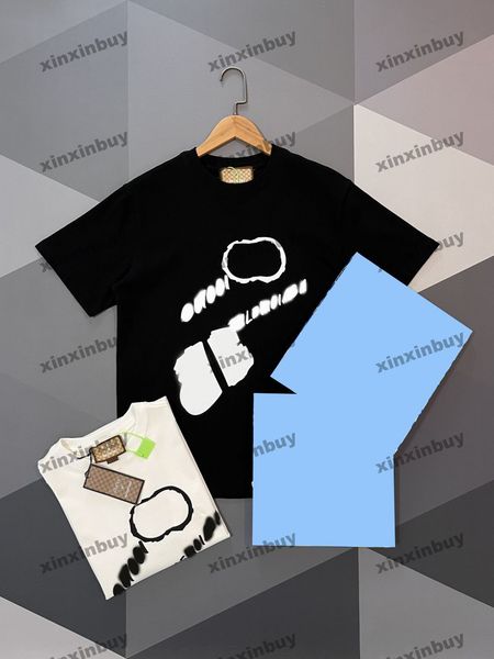 xinxinbuy men designer tee t shirt 23ss graffiti letter printing short sleeve cotton women black white blue xs-2xl, Black;brown
xinxinbuy men designer tee t shirt 23ss graffiti letter printing short sleeve cotton women black white blue xs-2xl, Black;brown