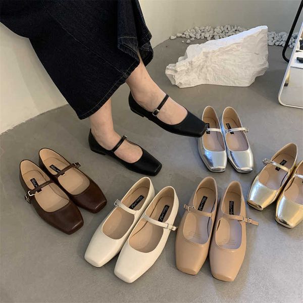 sandals 2023 summer new brand women flats fashion square toe shallow mary jane shoes soft casual ballet slingback 230511, Black
sandals 2023 summer new brand women flats fashion square toe shallow mary jane shoes soft casual ballet slingback 230511, Black