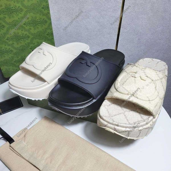 slipper luxury designer sandal lady slides platform wedge rainbows summer slippers for women men ladies brands rubber women's slide san, Black
slipper luxury designer sandal lady slides platform wedge rainbows summer slippers for women men ladies brands rubber women's slide san, Black