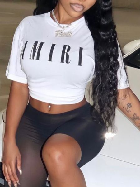women's plus size tshirt lw woman clothes autumn casual round neck short sleeve letter print skinny shirt 230517, Black
women's plus size tshirt lw woman clothes autumn casual round neck short sleeve letter print skinny shirt 230517, Black