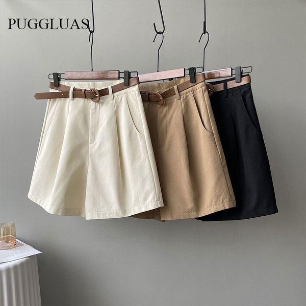 womens shorts summer wide leg women office high waist suit beige oversize loose button solid classic casual with belt 230516, White;black
womens shorts summer wide leg women office high waist suit beige oversize loose button solid classic casual with belt 230516, White;black