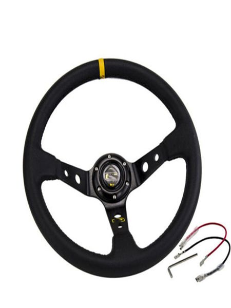 350mm racing steering wheel & horn for 6 hole car steering wheel hub adapter
350mm racing steering wheel & horn for 6 hole car steering wheel hub adapter