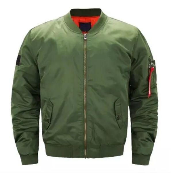 mens jackets autumn winter male solid color coats spring ma1 bomber jakcet mans pilot outerwear uuo, Black;brown
mens jackets autumn winter male solid color coats spring ma1 bomber jakcet mans pilot outerwear uuo, Black;brown