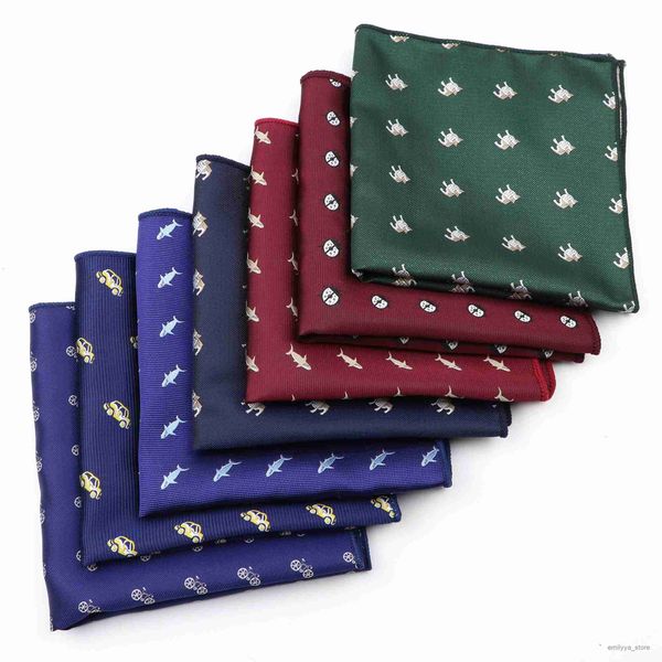 2pcs handkerchiefs new fashion pocket square printed handkerchief dinosaur hanky suit men's business wedding hankies accessories gift, Blue;white
2pcs handkerchiefs new fashion pocket square printed handkerchief dinosaur hanky suit men's business wedding hankies accessories gift, Blue;white