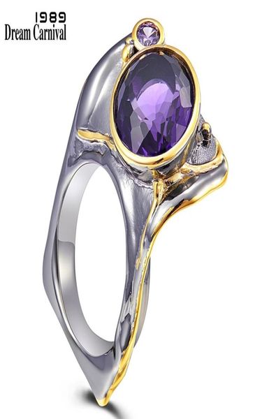 dreamcarnival 1989 unique trendy ring for women upright flap design big purple color zircon party different wearing look wa11775 y1609337, Golden;silver
dreamcarnival 1989 unique trendy ring for women upright flap design big purple color zircon party different wearing look wa11775 y1609337, Golden;silver