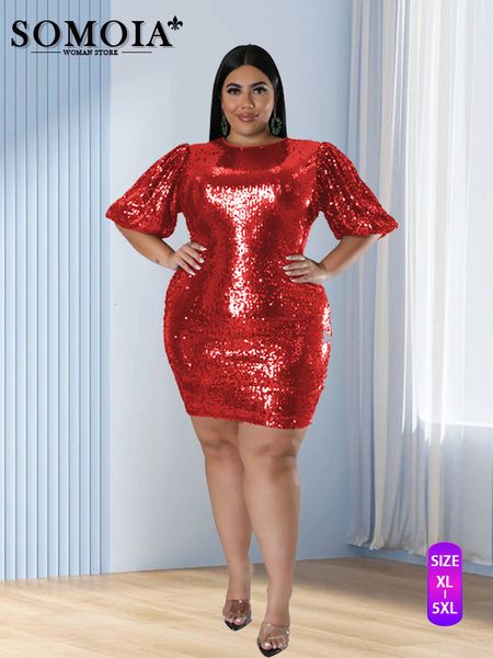 plus size dresses somoia size women clothing sequin trim slim velvet dress short sleeve mini skirt party wholesale drop 230517, Black
plus size dresses somoia size women clothing sequin trim slim velvet dress short sleeve mini skirt party wholesale drop 230517, Black
