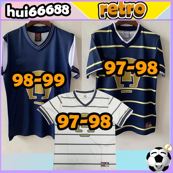 1996 1997 1997 unam retro soccer jerseys mexiko dani alves home away retro 96 97 98 blue white men footbal uniforms, Black;yellow
1996 1997 1997 unam retro soccer jerseys mexiko dani alves home away retro 96 97 98 blue white men footbal uniforms, Black;yellow