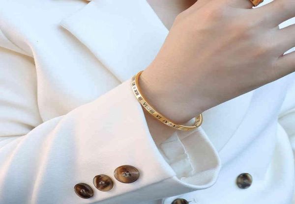 roman numeral diamond inlaid narrow version bracelet couple jewelry trinket female titanium steel plated 18k gold color preserving8611324, Black
roman numeral diamond inlaid narrow version bracelet couple jewelry trinket female titanium steel plated 18k gold color preserving8611324, Black