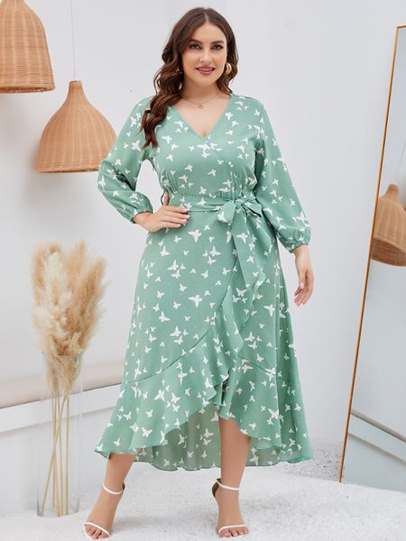 plus size dresses elegant printed lantern long sleeve size boho beach casual slim party ruffle midi ladies in offer 230517, Black
plus size dresses elegant printed lantern long sleeve size boho beach casual slim party ruffle midi ladies in offer 230517, Black